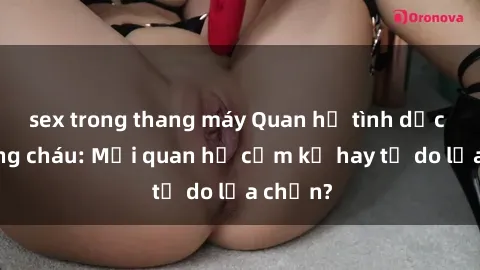 sex trong thang máy Quan hệ tình dục giữa ông cháu: Mối quan hệ cấm kỵ hay tự do lựa chọn?