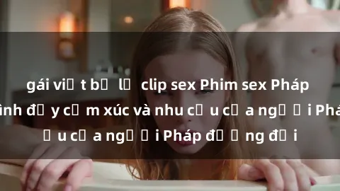gái việt bị lộ clip sex Phim sex Pháp - cuộc hành trình đầy cảm xúc và nhu cầu của người Pháp đương đại